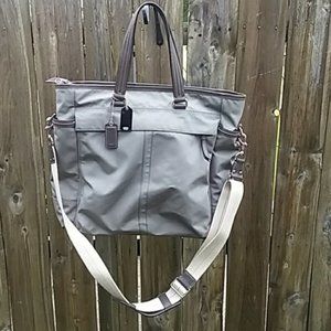 Coach travel/ computer/ diaper bag